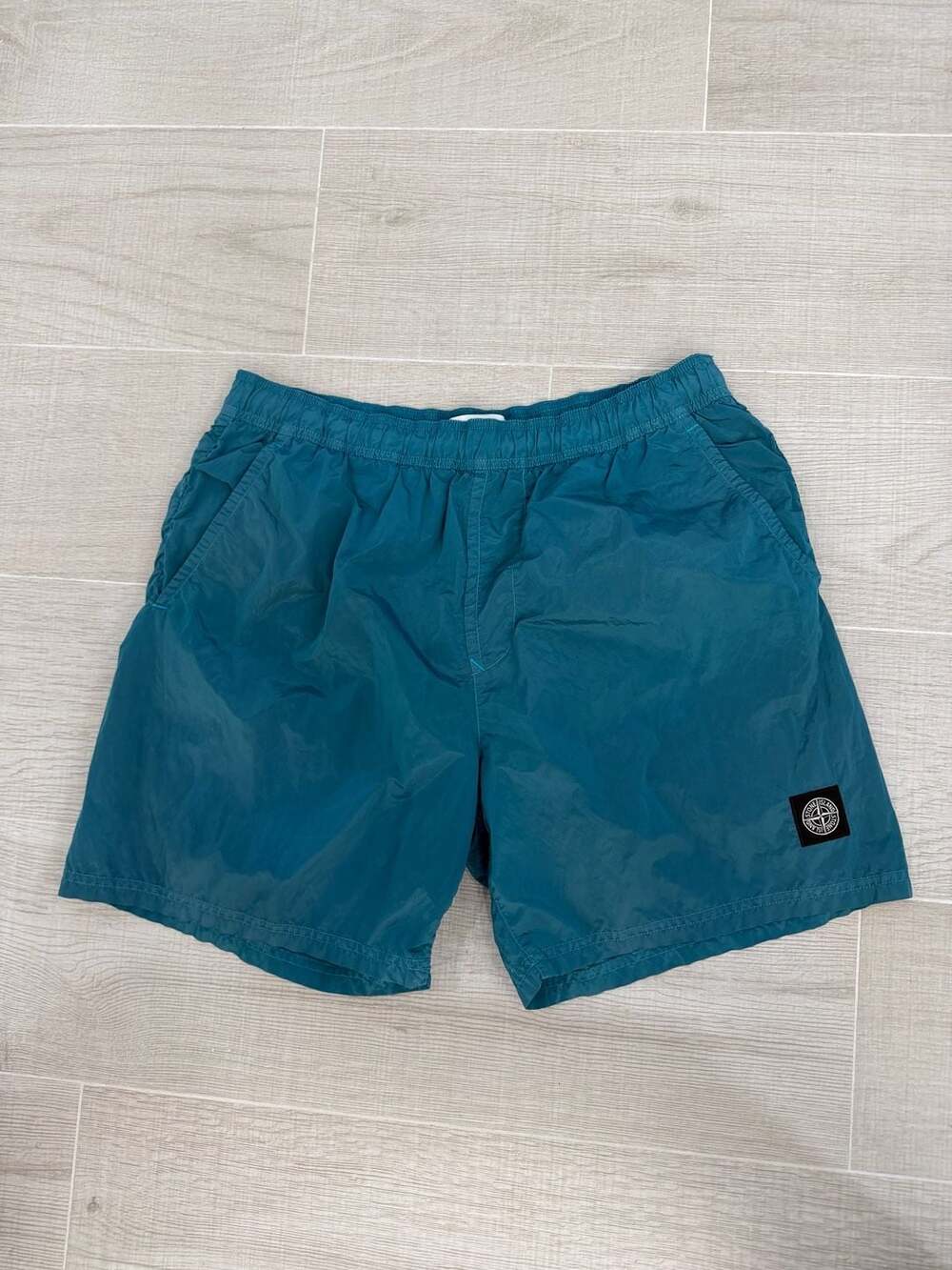 Stone Island Nylon Metal In Econyl Regenerated Nylon Swim Shorts